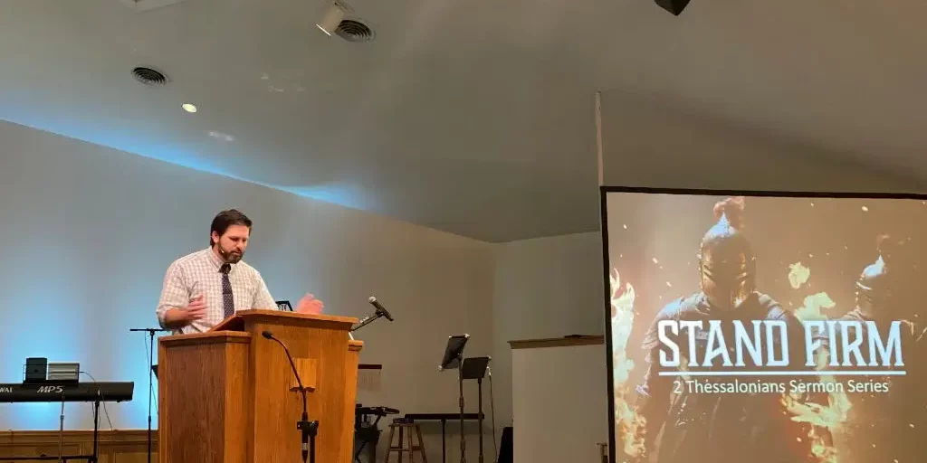 Eaton Rapids church preaching (1)